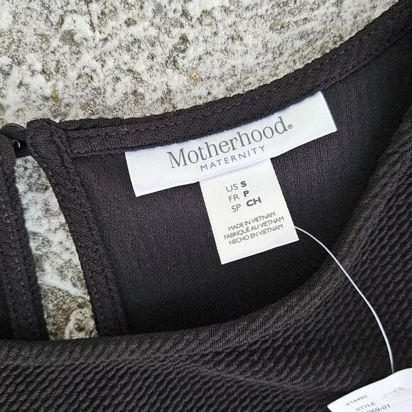 Motherhood Maternity Women Dress Black Knee Length Dress Size S - Picture 9 of 13